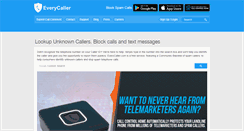 Desktop Screenshot of everycaller.com